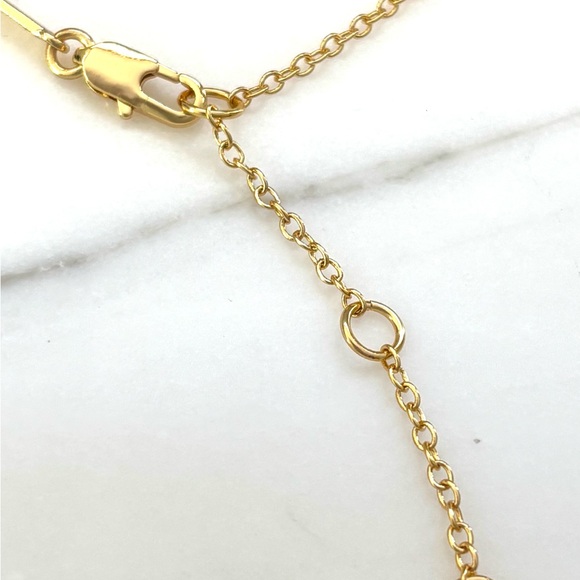 ALEXIS BITTAR • Gold & Silver Crystal Bamboo Solanales Pendant Necklace - Picture 11 of 11